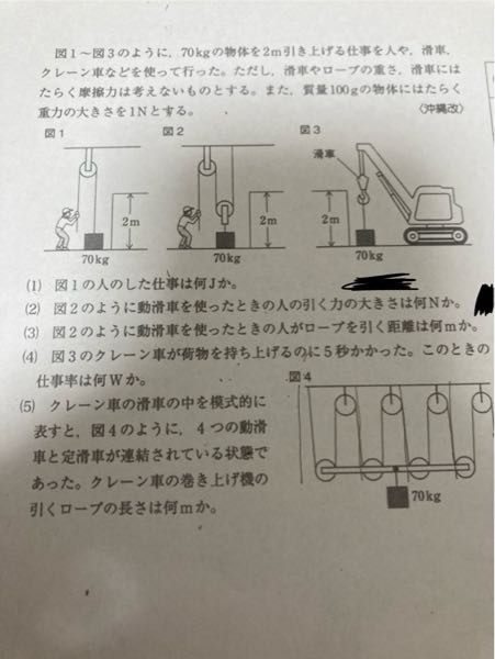 (1)から(5)の解説よろしくお願いします。