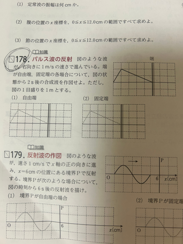 物理基礎の問題です 答案をみてもわからなかったので全体的に教えて欲しいです、