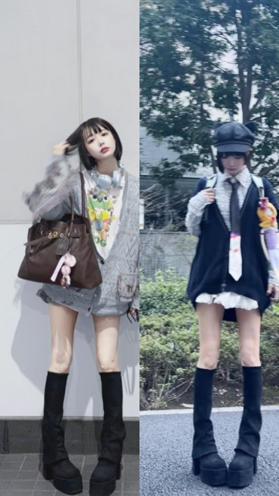 あのちゃん本人から購入　あのちゃん私物　本人実際着用　ブーツ あのちゃんがよく履いてるこのブーツってどこのかわかる方いませんか