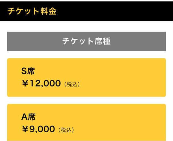 GLAYのライブを応募しようと思ってるのですが、京セラドームでS