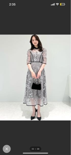 LeJaのドレスで友人の結婚式に参列するのですが、こちらのドレス