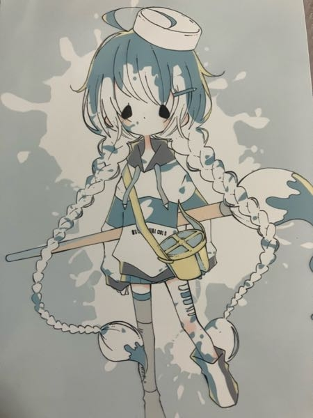 こちらのイラストの作者さんわかる方いますか？ おそらく5年ほどまえにネットプリントしたものです。