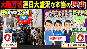 【見栄の水増し★大喜利】 万博、関係者を含めた来場者数を『水増し』して発表 ここで大喜利 他に大阪万博で水増しされているものは 何？？
