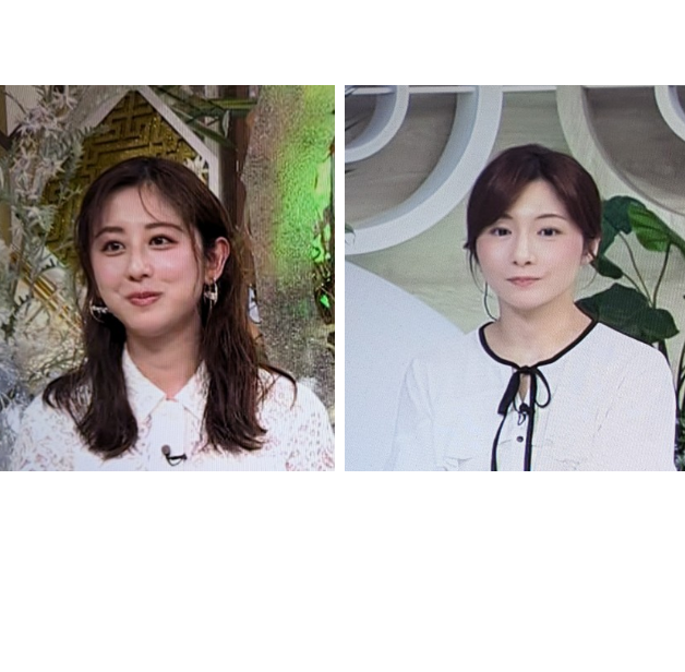 どちらの元・乃木坂アナが良いかにゃ。どう？ちーちゃんvsれなりん。(斎藤ちはる 対 市來玲奈)。