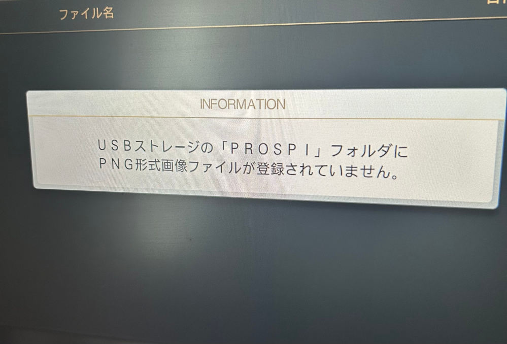プロ野球スピリッツ2024-2025 応援歌読み込みに関しての質問です。 パソコンにUSBを差し込みPS5に反映させようとしているのですが添付画像のようになりうまく反映ができません。 パソコン内でインストール→解凍？等もしました なぜできないか教えていただきたいです。 よろしくお願いします。