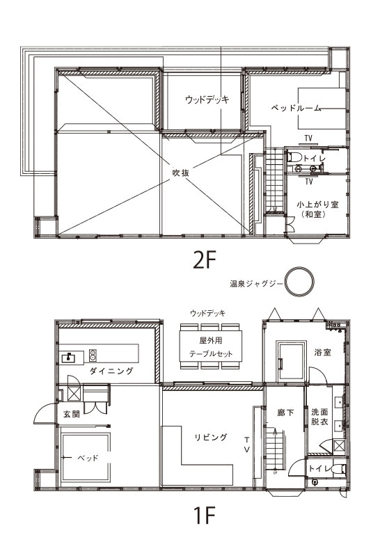 間取りについて。 風水的に下記の家の形は欠けになるのでしょうか？コ型はダメだと聞きました。アドバイスください。 注 風水とか信じるな的なアドバイスは遠慮願います。