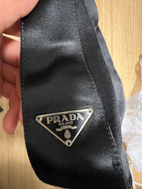 PRADA☆ハンドバッグ　本物 プラダ ハンドバッグ レディース トライアングルロゴ ホワイト