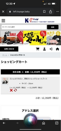 K//Kayという通販サイトで欲しかった物を見つけて注文したのです