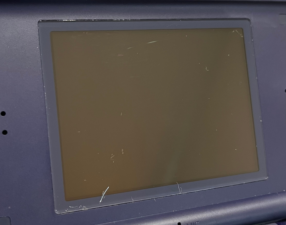 液晶コーティング、DSの画面修理など詳しい方教えていただきたいです