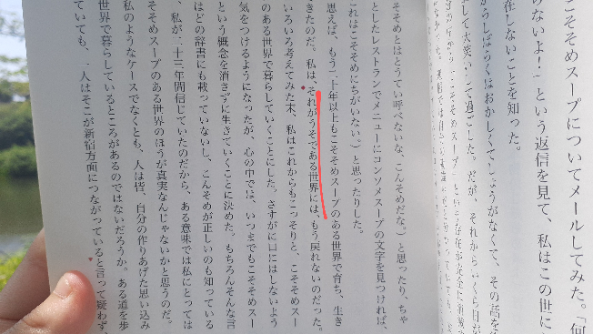 筆者にとって｢こそそめスープ｣とは、どのようなスープか。本文中から2
