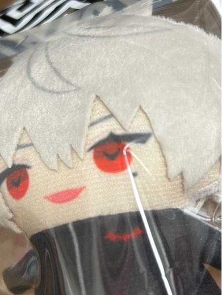 最近、再販した葛葉のにじぱぺを買ってみたのですが、布の素材が全体