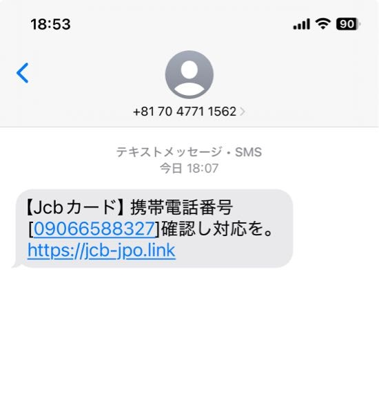 これは新手の詐欺ですか？ 初めて見る画面です JCB？