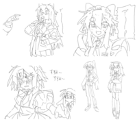 このイラストの作者って誰かわかりますか？Pinterestで見つ