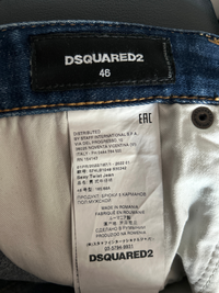DSQUARED2 　　最終値下げ！購入者いない場合処分いたします メルカリにてDSQUARED2のデニムを購入しましたのですがいろいろ