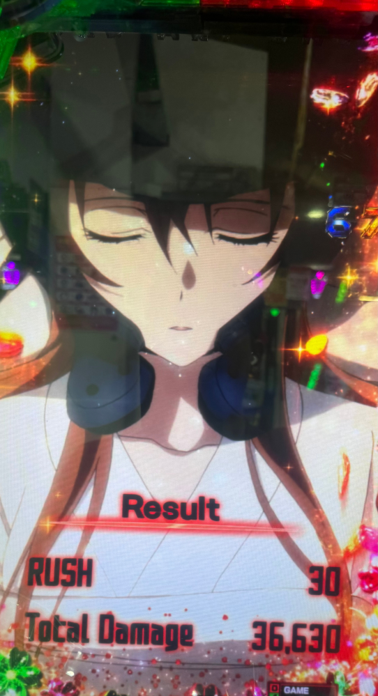 本日ソードアートオンライン199打ってたのですがLT終了画面がい