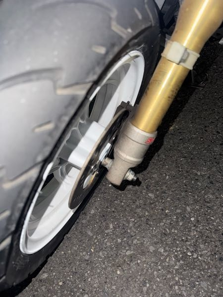 スズキZZの12インチホイールをアドレスV125Sにポン付けでき
