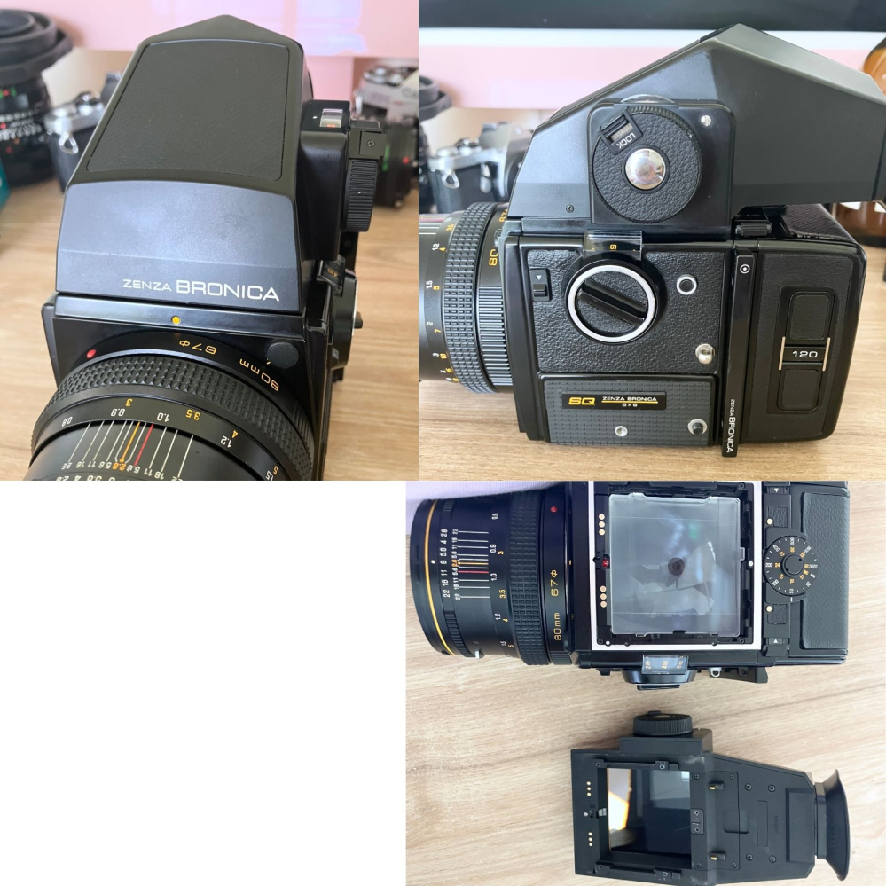 Zenza Bronica MEプリズムファインダーS（取扱説明書付） ZENZA