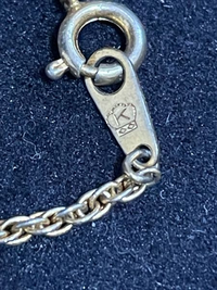 18k 刻印ネックレス　生前整理 遺品整理 ネックレス18k刻印入り 遺品整理 18k刻印有り