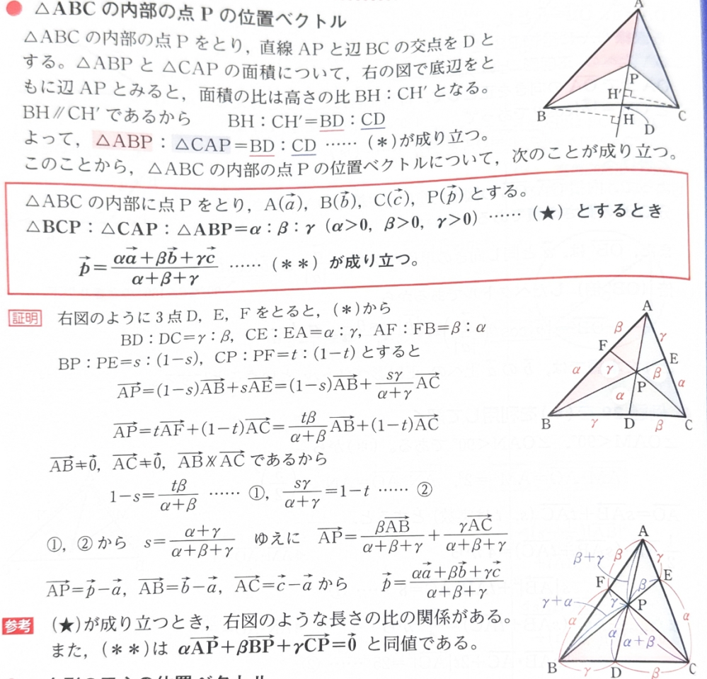 ベクトルについて下の画像の参考に書いてあることがよく分かりません