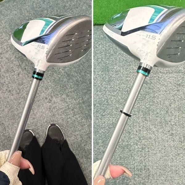 ゴルフクラブの破損につきまして。テーラメイドのSIMグローレのド