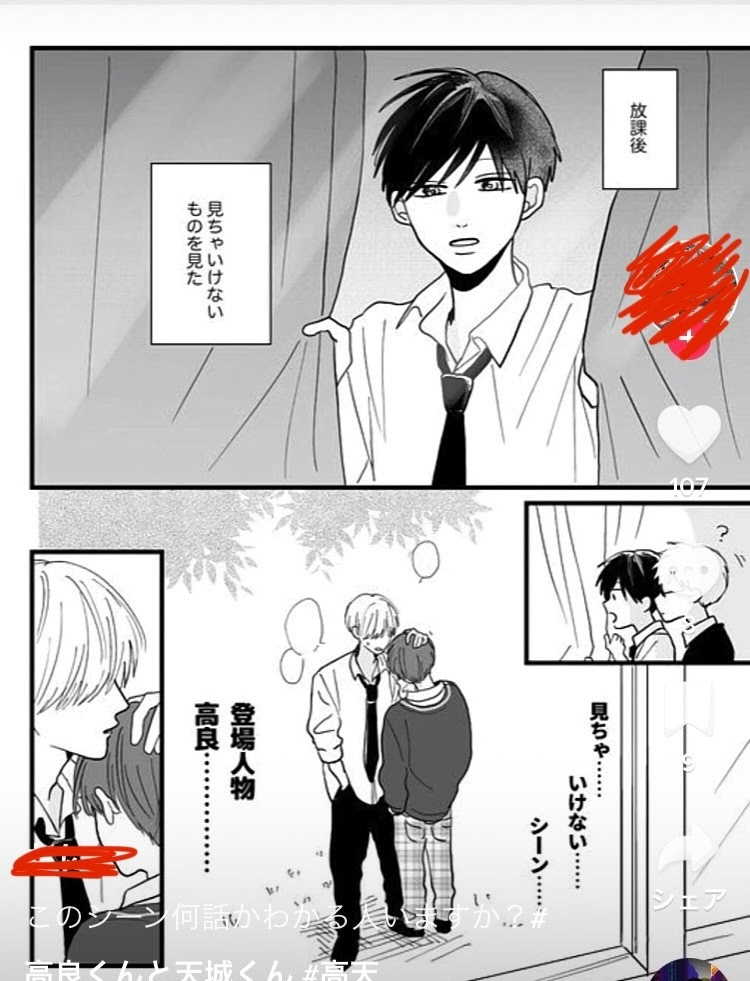 はなげのまい先生の高良くんと天城くん、兄貴の友達の漫画を買っ