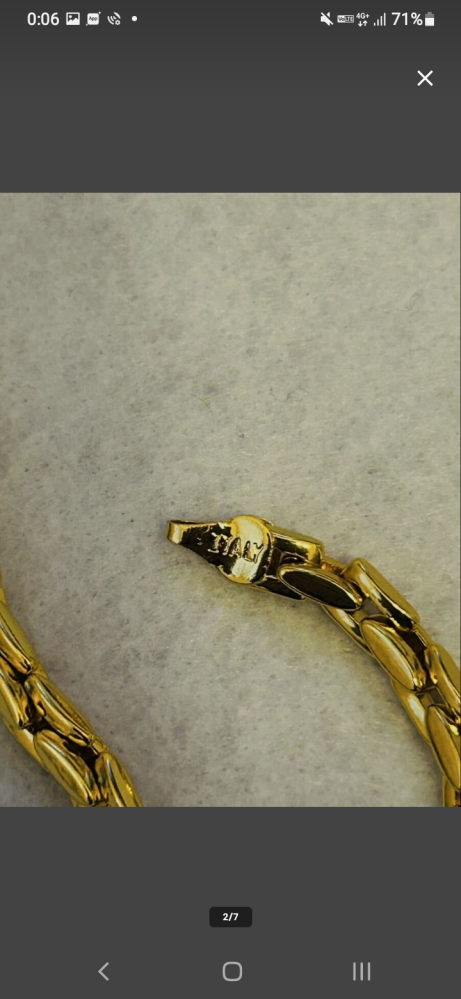 ITALY〈750〉と刻印された指輪が出てきたのですが、18金 - Yahoo!知恵袋