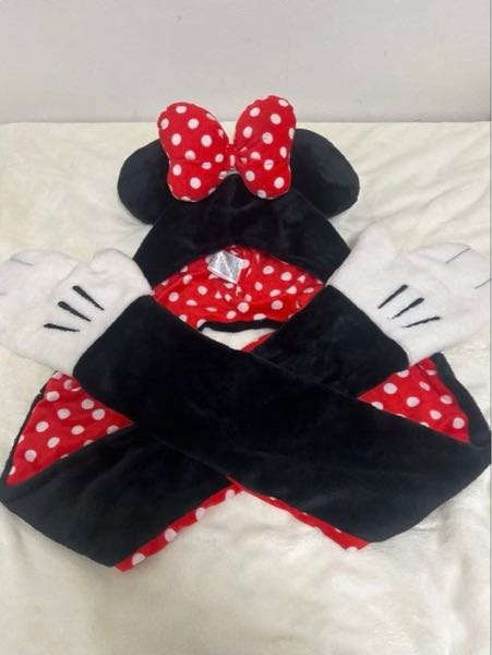 至急お願いします！写真のミニーちゃんのマフラーキャップは今はランド