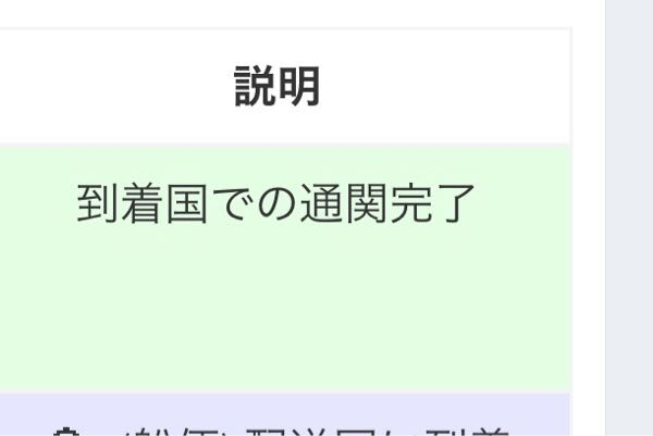 キューテンで韓国のグッズを購入しました。昨日の時点で日本に着いているようなのですが日本郵便の追跡番号では何も情報が出てきません、、(；；)あと何日位で届くかわかる方いれば教えてください！！