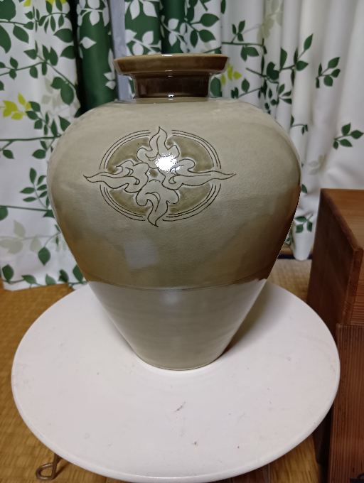 古美骨董】備前焼小壺H12cmです。この一枚の画像から読み取れる制