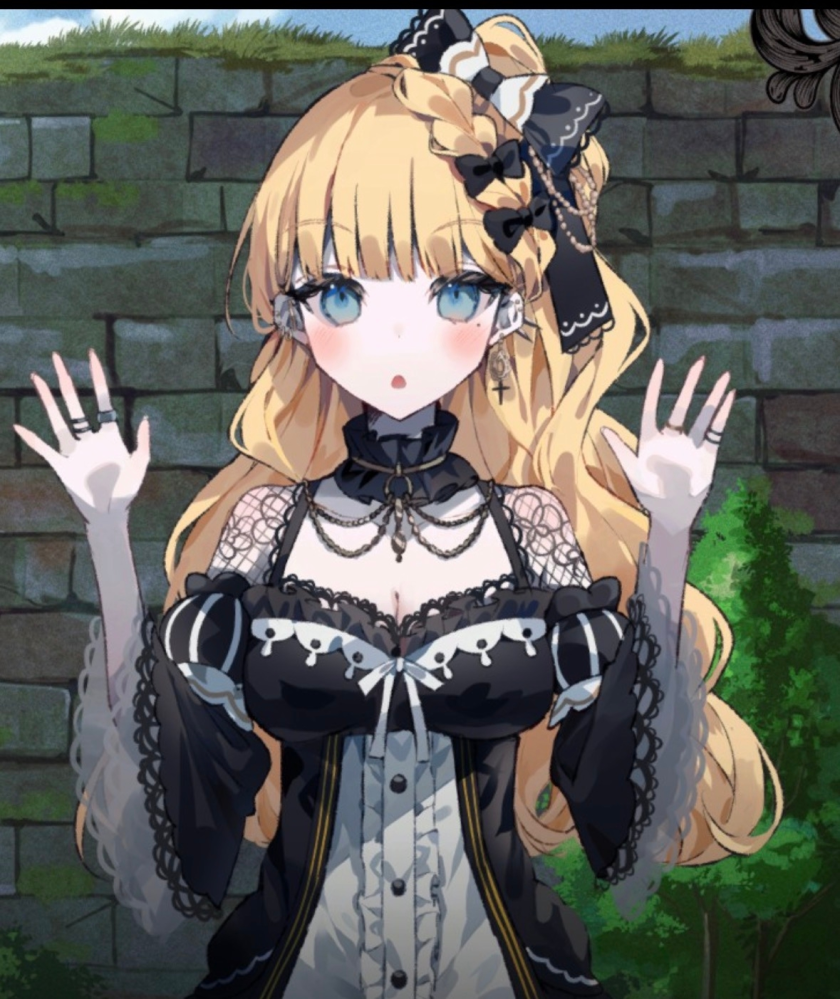 魔法少女ノ魔女裁判というゲームの佐伯ミリアというキャラを描きたい