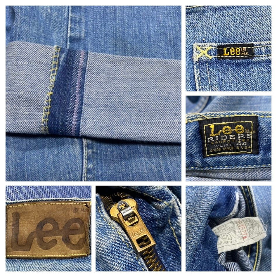 LEEのジーンズについて質問です。年代と品番を教えていただけると