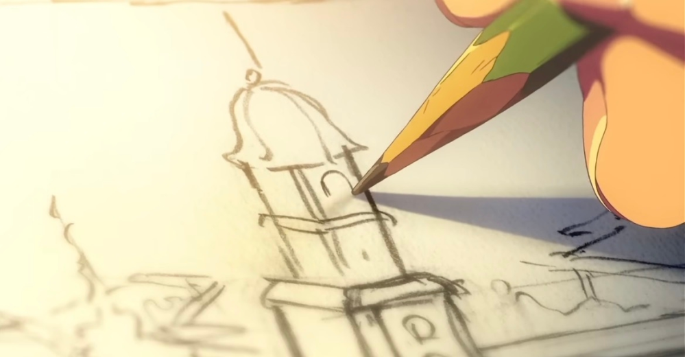 君の名はの瀧くんが描いてるこの絵ってなんの絵画の模写ですか？昔同