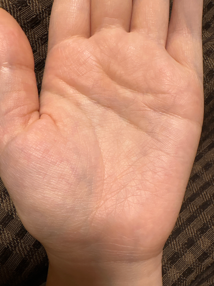 手相がわかる方に質問です。ふと気になって自分の左手の手相をネットで