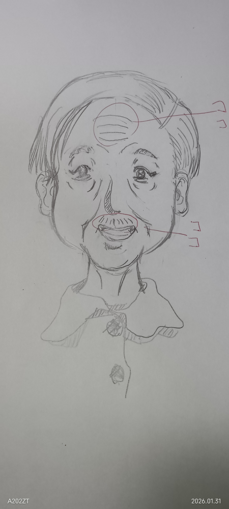 実家にあったサイン色紙です。イラストとサインがありますが、どなたの