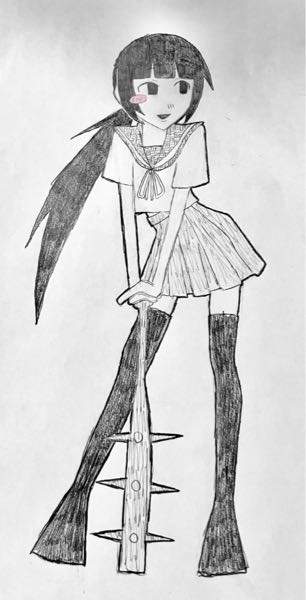 ①何歳が描いた絵に見えますか②何歳の絵だったらうまいですか③