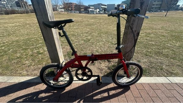 先日この16インチ自転車を購入したのですがこれはミニベロorただの折り