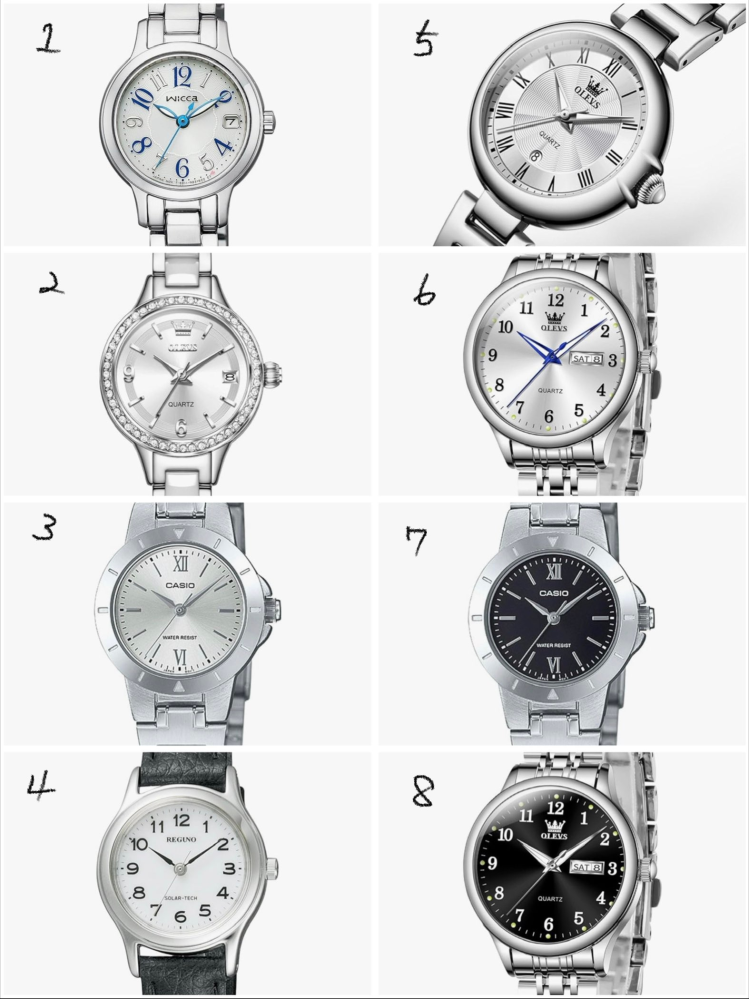 就活の時計についてです。就活用＋就職後用に新しく時計を買おうと思 