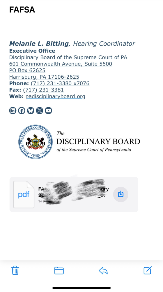 迷惑メールではなく全受信の方に来ていたメールなのですが無視して大丈夫なやつでしょうか？