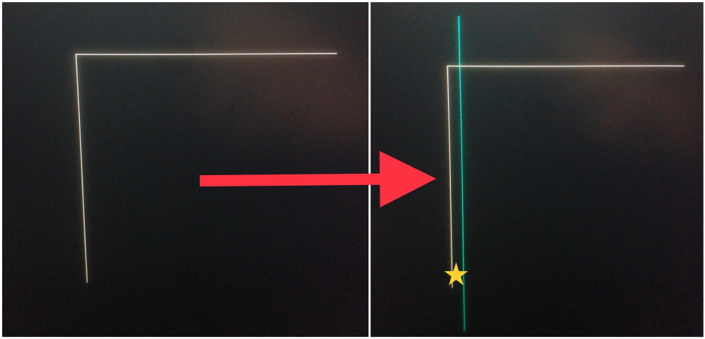 ＣＡＤで、特定の線から「指定した距離」で離れた平行線を、「指定した長さ」で"イッパツで"引く方法は？ . タイトルの通りです。 【画像】のこと(★＝30 で離れている水色の線を、イッパツで引く)をやりたいです。 何かいい方法はありませんか？ もちろんあらかじめ言っておくと、「オフセット」はダメです。 「指定した距離」ではあるものの、「指定した長さの線」ではないためです。 その方法が無くても、別案がいただけるかもという期待を込めて、本目的を述べておきます。 例えば「壁から30離れたところに置く机のアイコンをコピペで持ってきたい」というときに、 一度、壁から30離れたところに"ガイド線"を引いてから、オブジェクトスナップを使って持ってきますよね？ その「ガイド線」を楽に引ければ、という趣旨です。 よろしくお願いいたします。
