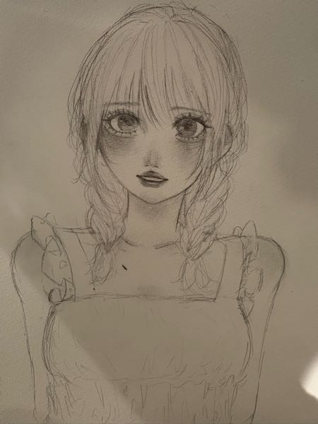 初めてこういう絵柄に挑戦してみたのですが、何歳くらいの絵に見えます 