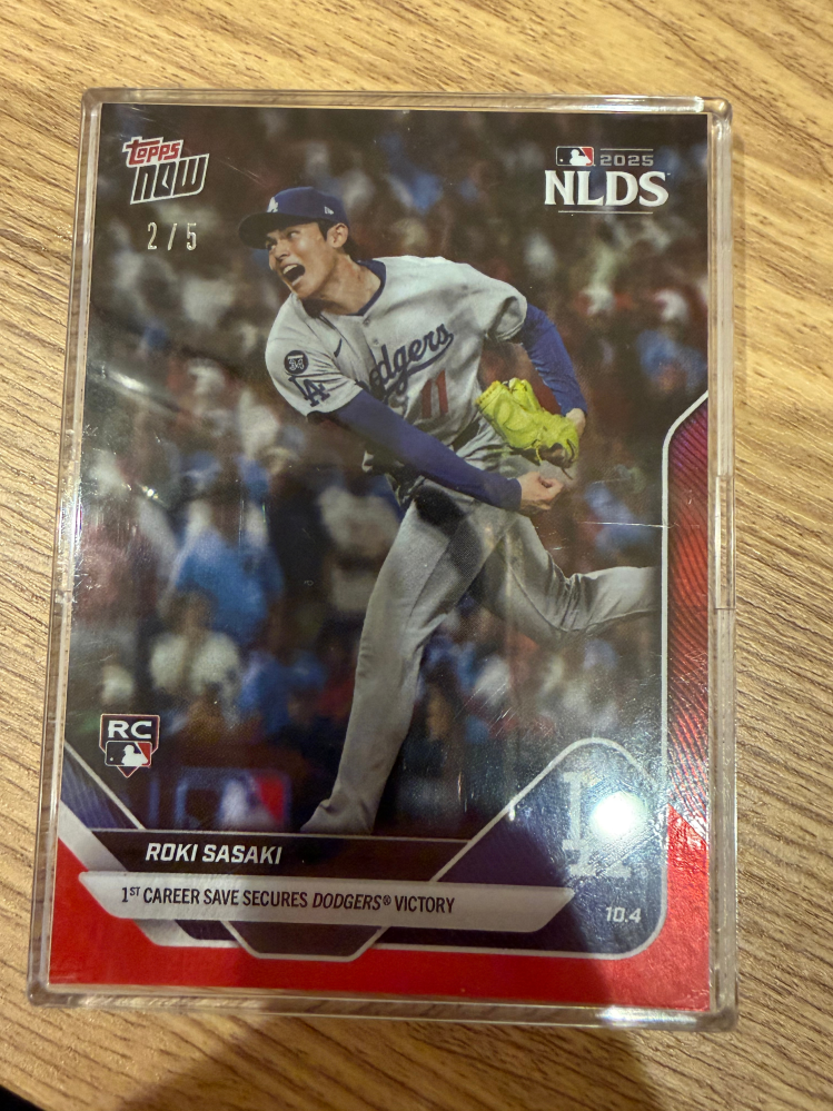 toppsのMLBカードについて質問です - 写真の佐々木朗希の - Yahoo