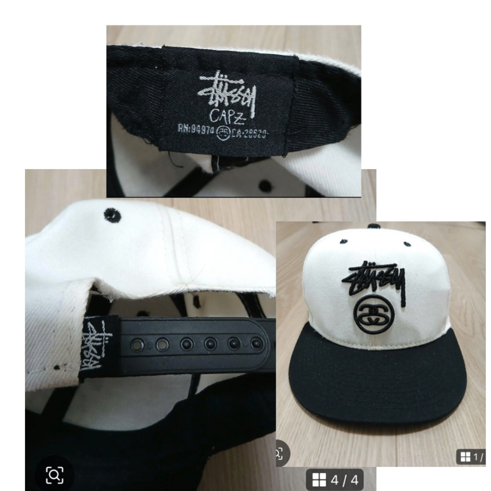 stussyのcapについて質問です。メルカリで買ってすぐ、偽物... - Yahoo 