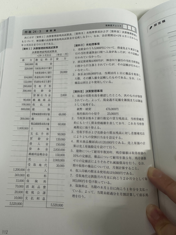 2023年 財務諸表論 大原 答練 全12題 税理士試験 大原 財務諸表論 2023年 直前対策コース一式テキスト 問題