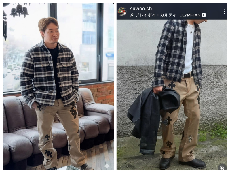 朝倉未来さんのクロムハーツ、モデルの完コピなのになぜダサい 