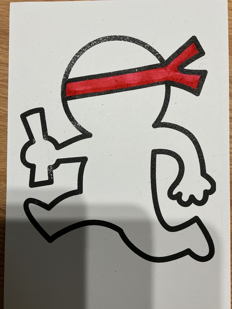 中学校の課題で書いた絵 que-12327936947?w=999&h=999&up