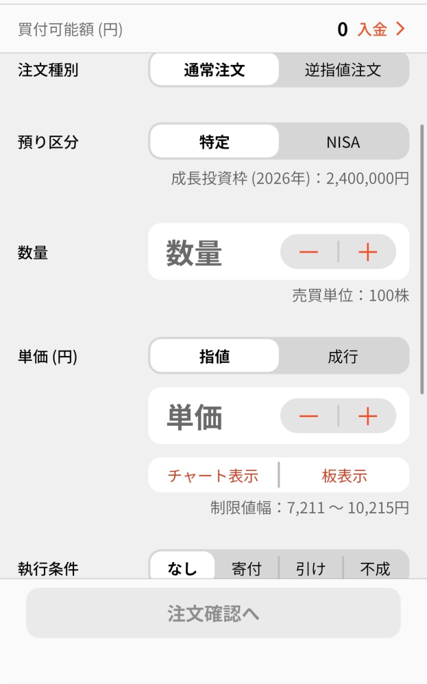 株の買い方についてそれぞれの項目について教えてくださいm(__)m野村