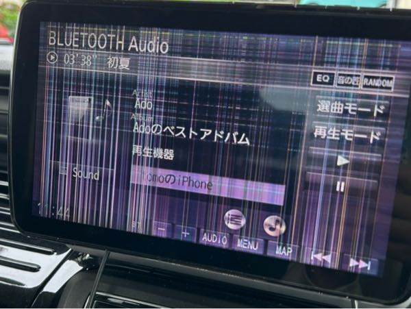 カーナビの故障について。パナソニック2019年製のCN-F1XVDという機