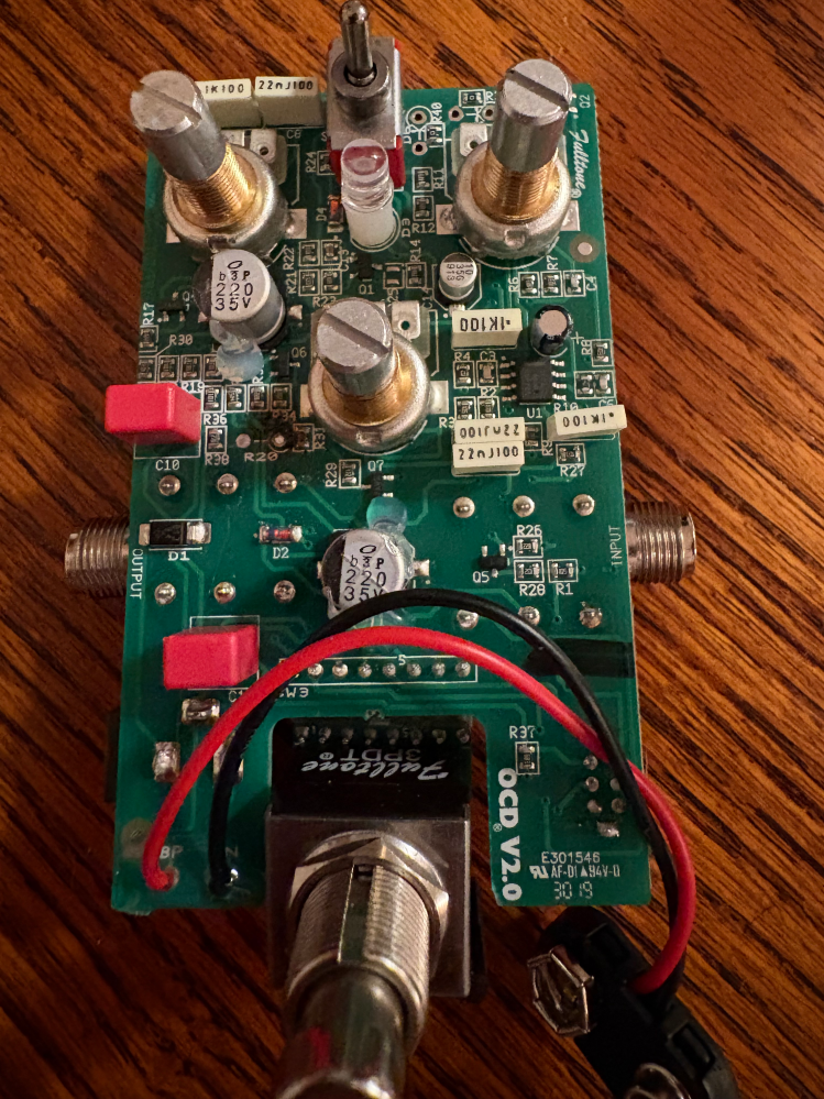 FulltoneOCDV2の修理に関しての質問です。OCDの音が - Yahoo!知恵袋
