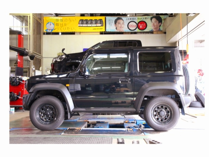 ジムニーシエラの鉄チンホイールは新車で購入して、どれぐ...』 スズキ 