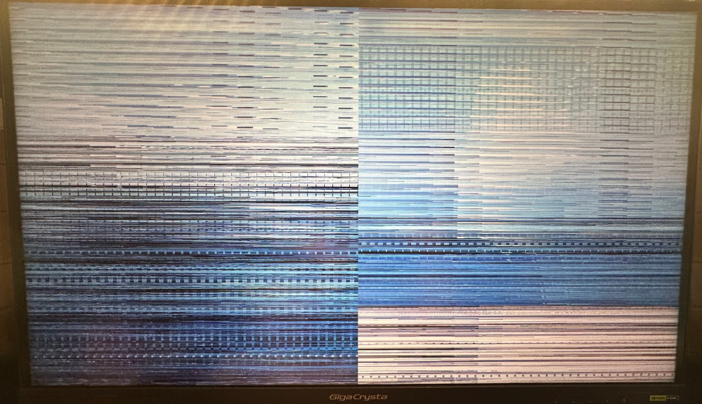 PCの画面ノイズについての質問です。 - 今年の5月頃にMSIの... - Yahoo 